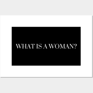 What is a Woman? Posters and Art